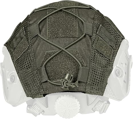 Ranger Green- IDOGEAR Tactical Helmet Cover for Fast Helmet - 500D Nylon - Without Helmet