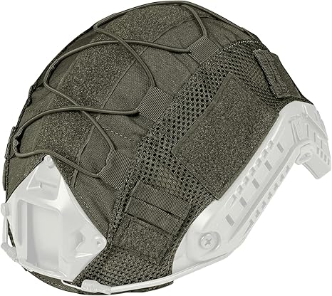 Ranger Green- IDOGEAR Tactical Helmet Cover for Fast Helmet - 500D Nylon - Without Helmet