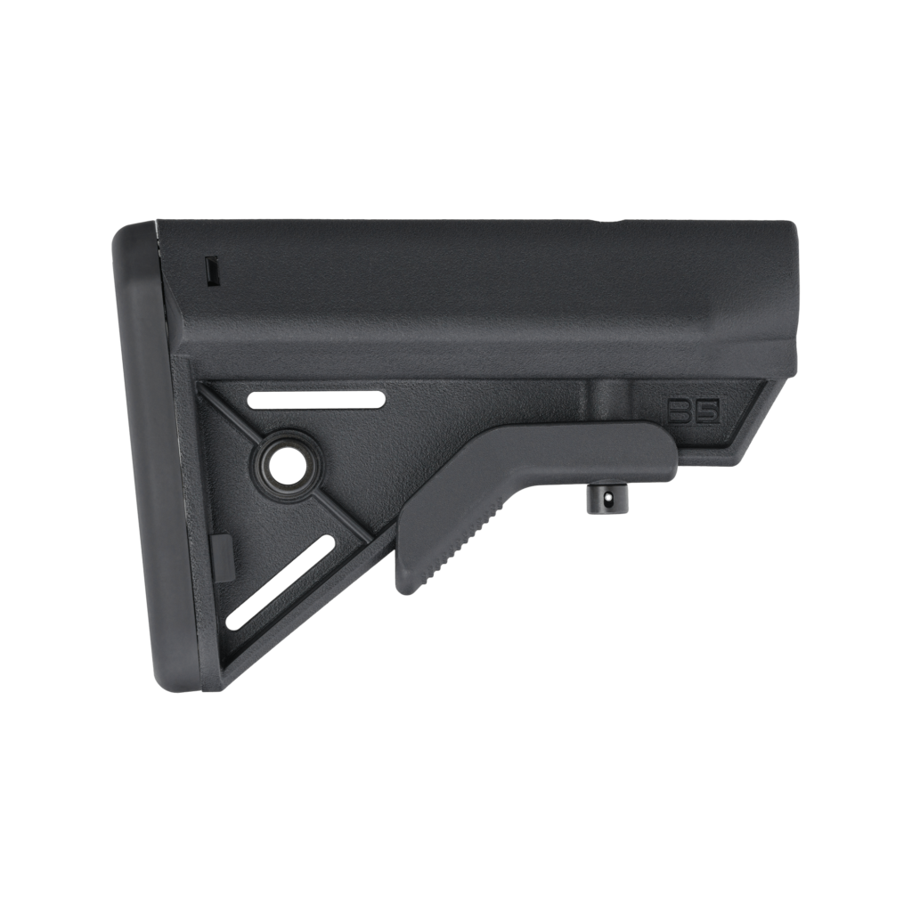 B5 Systems Bravo Stock Mil-Spec Diameter AR-15, LR-308 Carbine Polymer