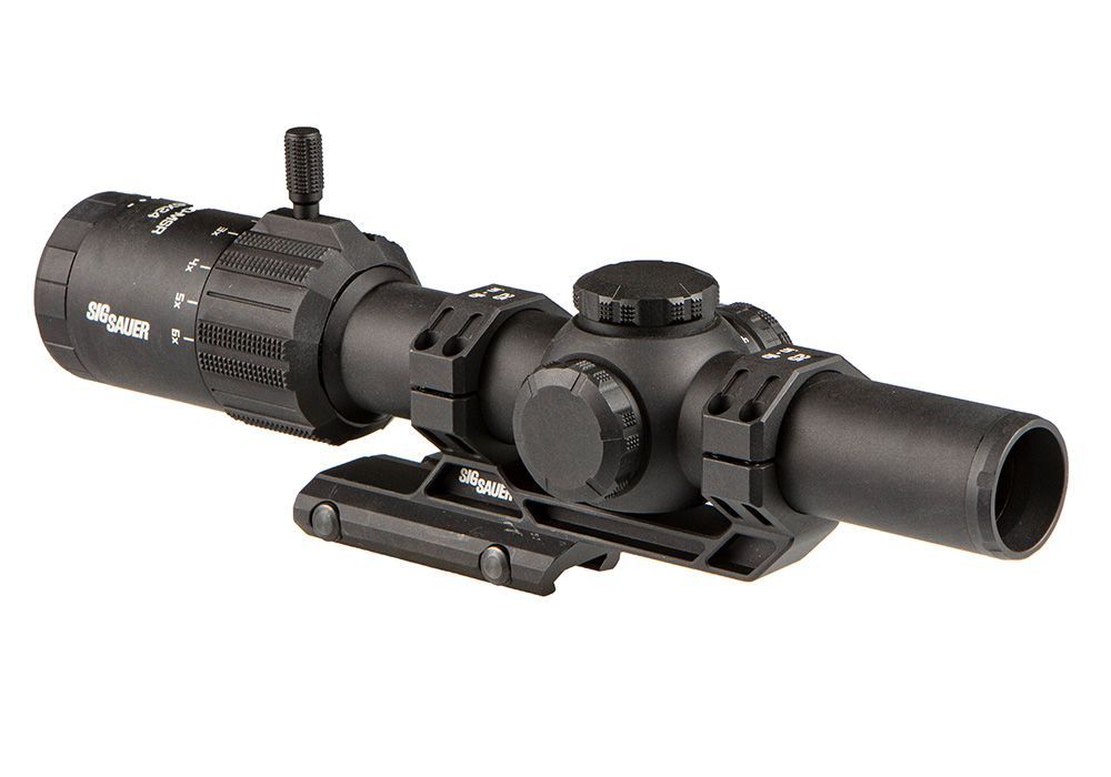 SIG Sauer Tango MSR LPVO Scope 1-6x24mm SFP w/ Alpha Cantil. MSR Mount, Black - SOT61000